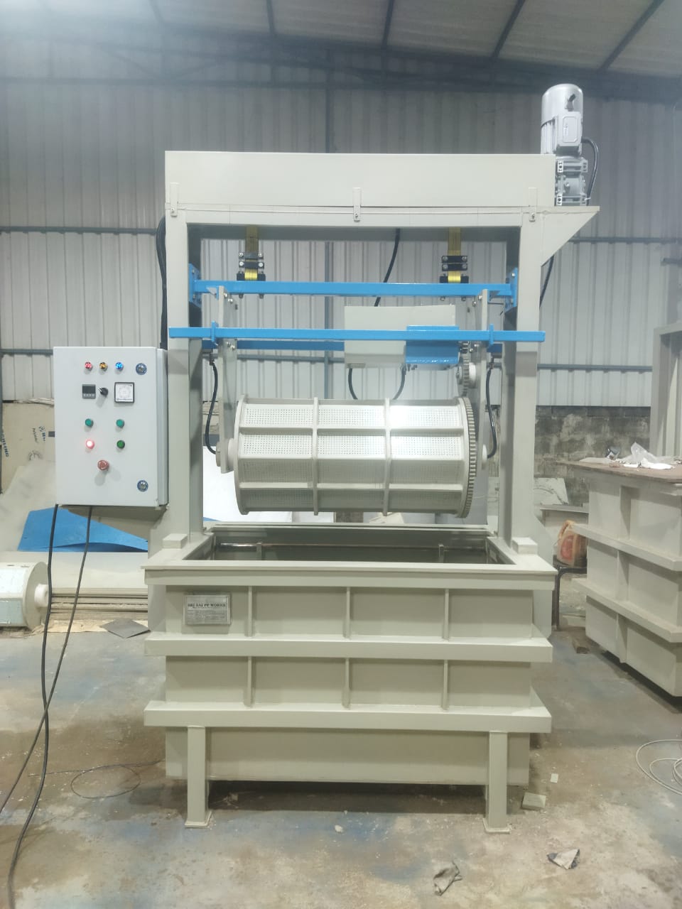 Fully and Semi-automatic plating Barrel